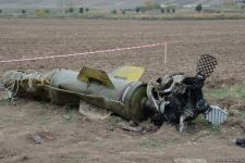 Ракета "Точка-У", выпущенная ВС Армении по Физулинскому району Азербайджана (ФОТО/ВИДЕО)