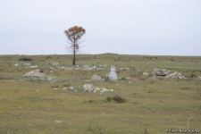 Armenians completely destroy cemetery in Fuzuli district (PHOTO)