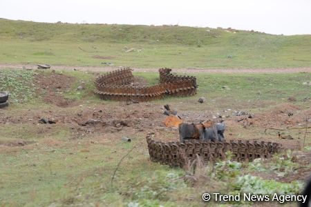 Военная техника армян, уничтоженная в Физули (ФОТО)