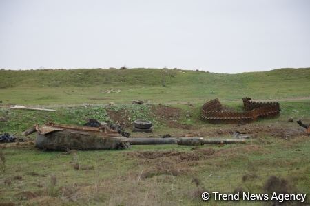 Военная техника армян, уничтоженная в Физули (ФОТО)