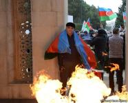 В Баку прошло победное шествие по случаю освобождения Агдама (ФОТО)