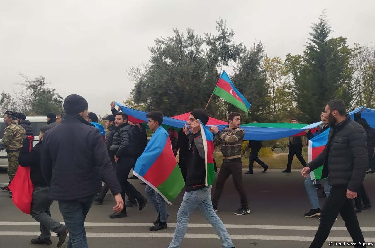 Aghdam residents hold festive march (PHOTO/VIDEO)