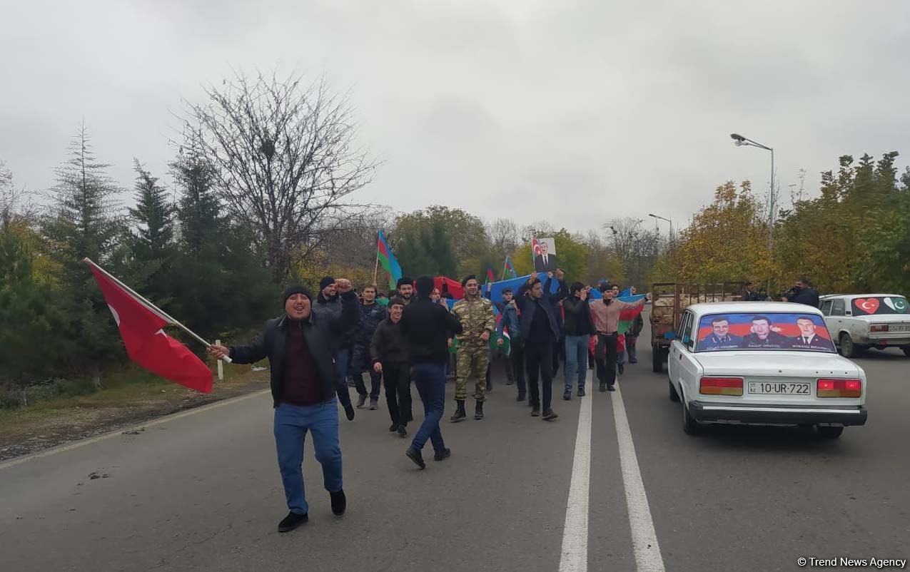 Aghdam residents hold festive march (PHOTO/VIDEO)