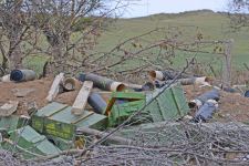 Destroyed Armenian positions firing at Azerbaijani army during recent hostilities shown (PHOTOS)