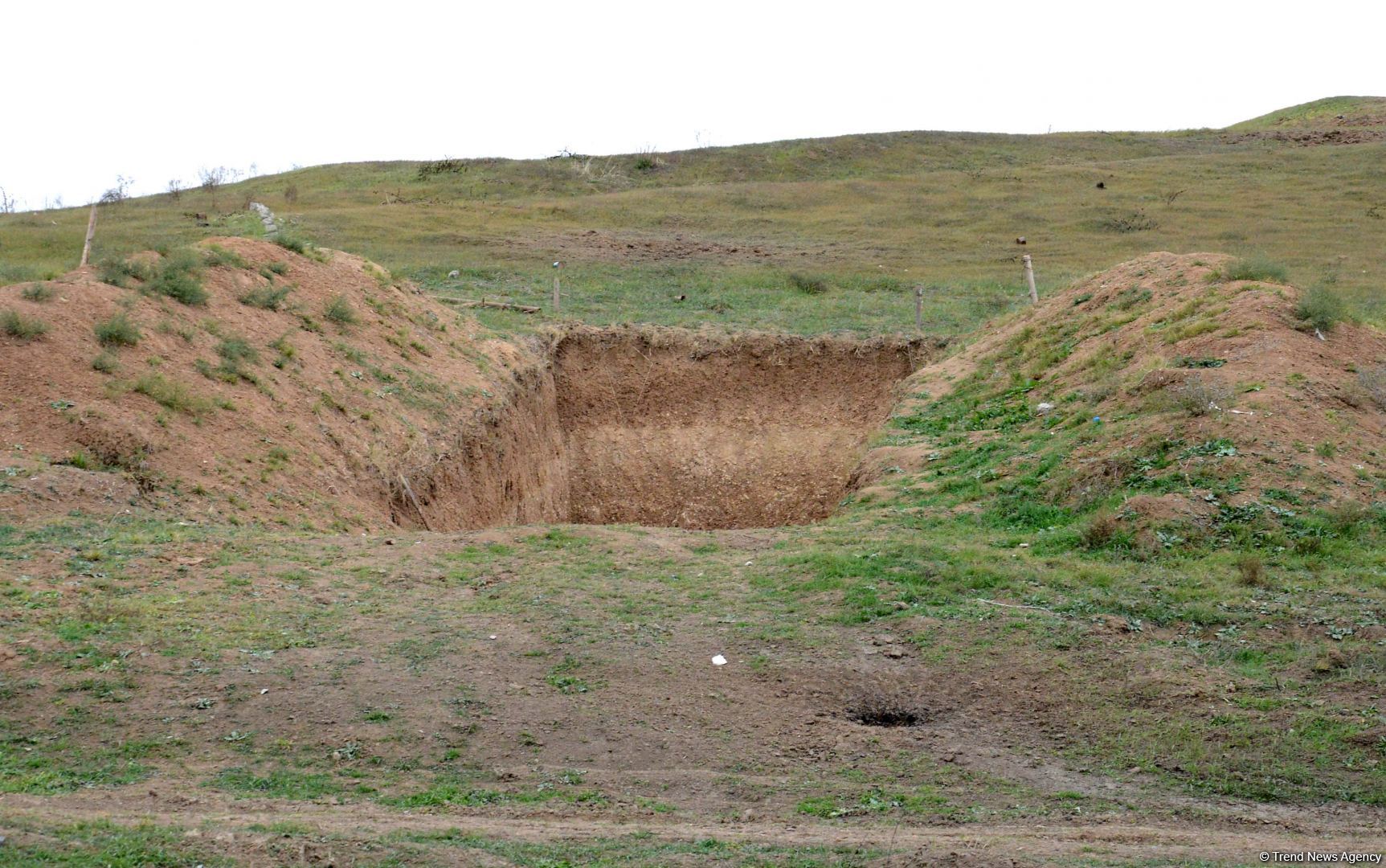 Destroyed Armenian positions firing at Azerbaijani army during recent hostilities shown (PHOTOS)