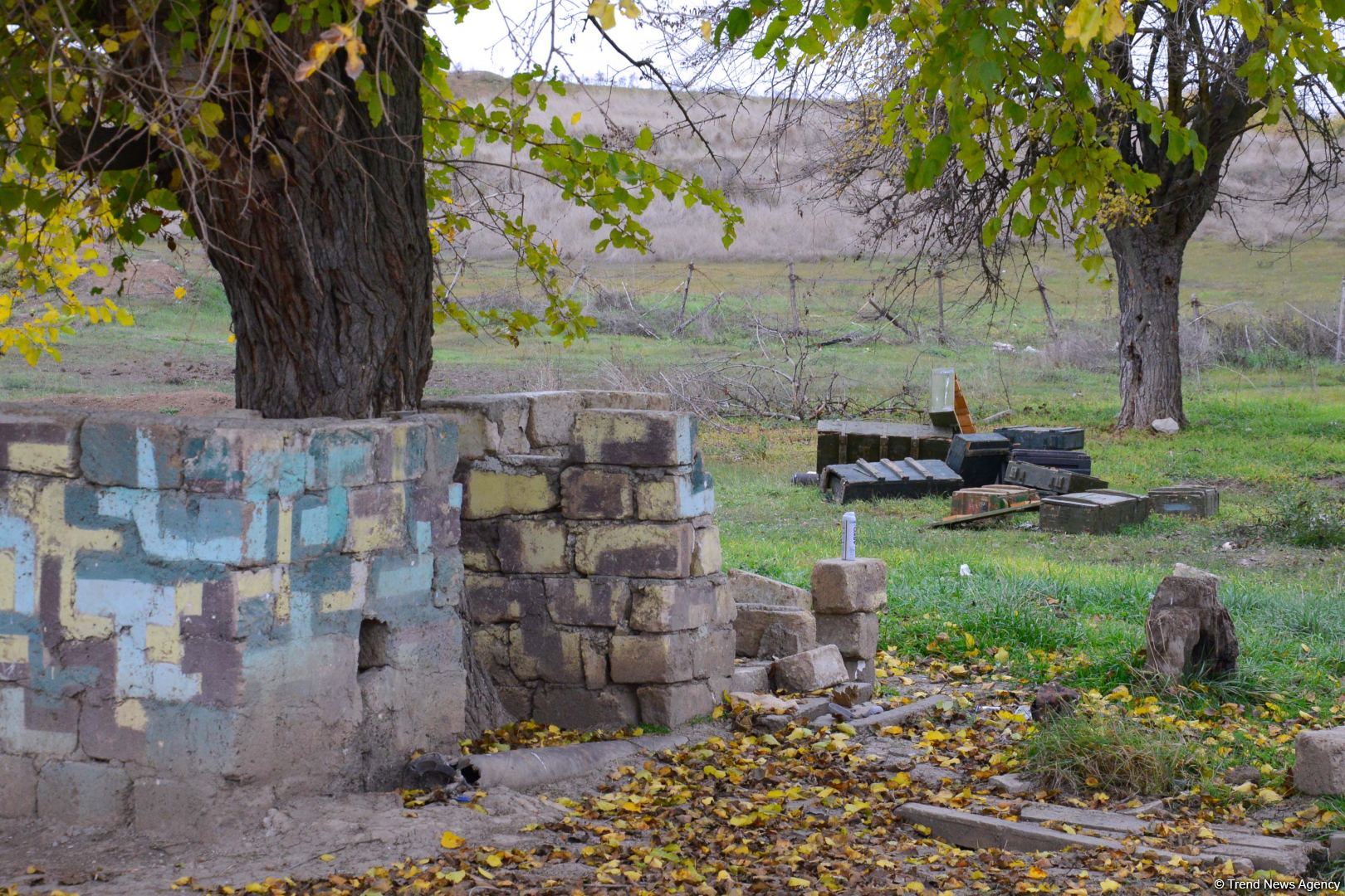 Destroyed Armenian positions firing at Azerbaijani army during recent hostilities shown (PHOTOS)