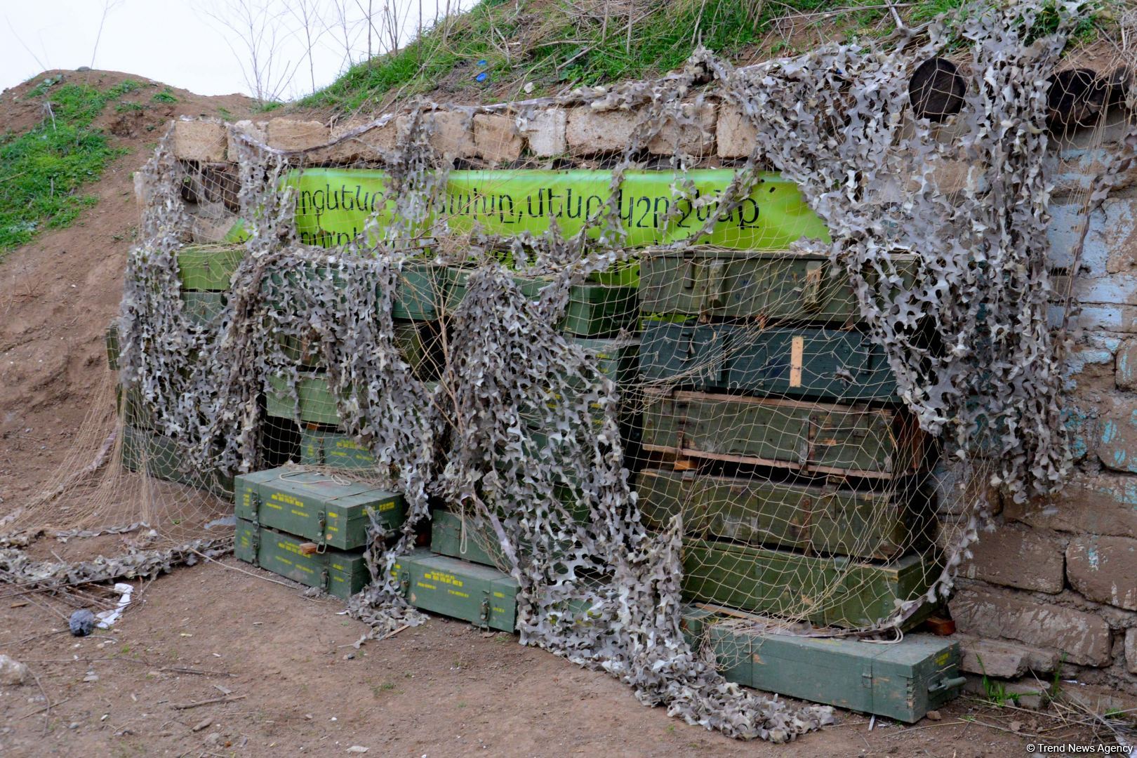 Destroyed Armenian positions firing at Azerbaijani army during recent hostilities shown (PHOTOS)