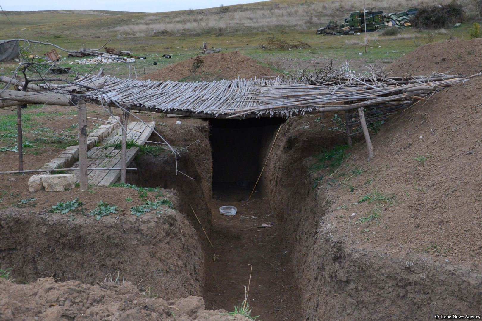 Destroyed Armenian positions firing at Azerbaijani army during recent hostilities shown (PHOTOS)