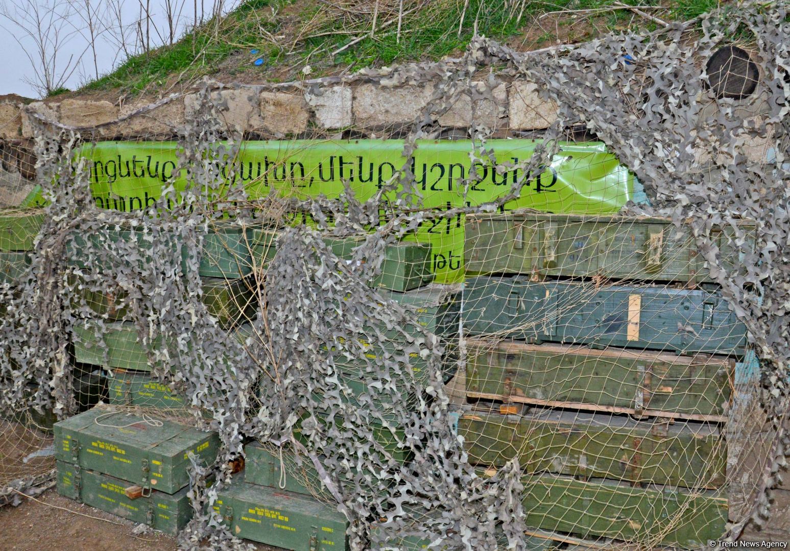 Destroyed Armenian positions firing at Azerbaijani army during recent hostilities shown (PHOTOS)