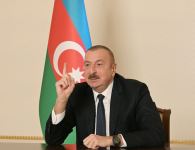 Президент Азербайджана Ильхам Алиев обратился к народу (ФОТО/ВИДЕО)