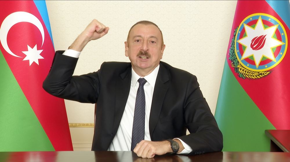 Президент Ильхам Алиев: Мы уничтожили армянский фашизм