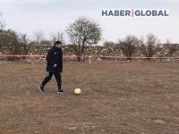 Футболисты "Карабаха" совершили намаз в Агдамской мечети, прозвучал мугам "Карабах шикестеси" (ВИДЕО, ФОТО)
