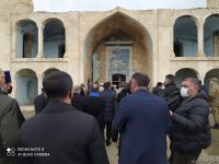 Футболисты "Карабаха" совершили намаз в Агдамской мечети, прозвучал мугам "Карабах шикестеси" (ВИДЕО, ФОТО)
