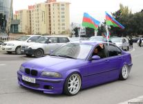 Праздничный автопробег в Баку в связи с освобождением Лачина (ФОТО)