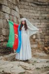 Победные танцы перед Девичьей башей и Пламенными башнями в Баку (ВИДЕО, ФОТО)