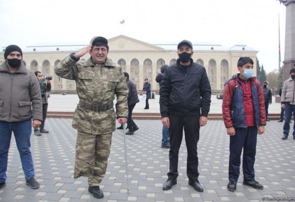 Ganja honors memory of martyrs of Azerbaijan's Patriotic War (PHOTO)
