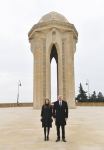 President Ilham Aliyev, first lady Mehriban Aliyeva pay tribute to Azerbaijani martyrs (PHOTO/VIDEO)