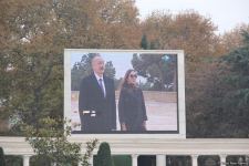 В Гяндже минутой молчания почтили светлую память шехидов Отечественной войны (ФОТО)
