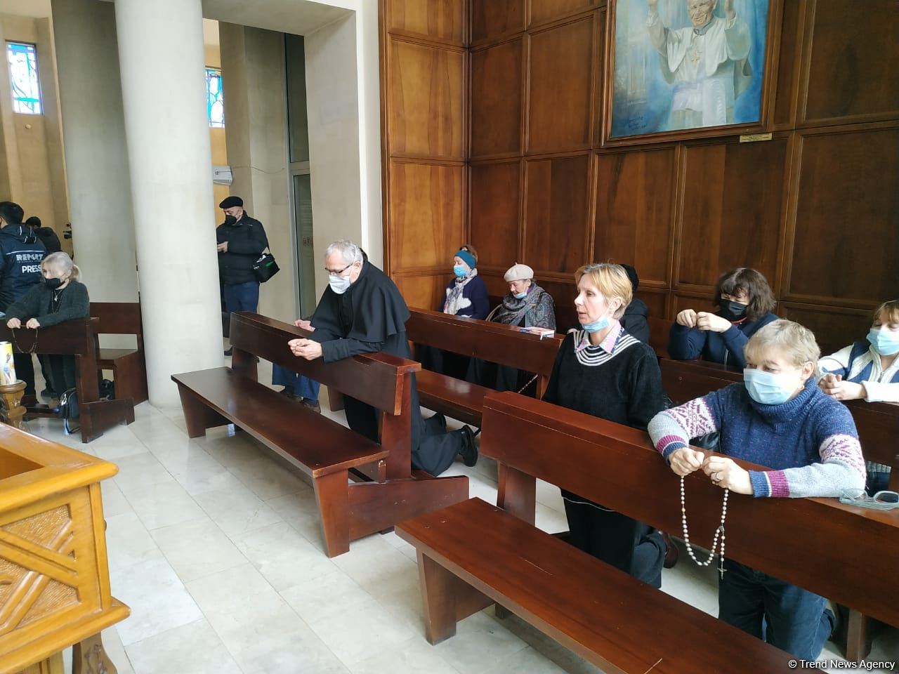В Католической церкви Баку отслужили мессу в память об азербайджанских воинах и мирных жителях, жертв армянской агрессии (ФОТО/ВИДЕО)