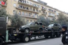 На параде Победы в Баку продемонстрирована часть военных трофеев (ФОТО/ВИДЕО)