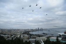 Azerbaijan holds military parade dedicated to victory in Patriotic War with participation of Azerbaijani, Turkish presidents (PHOTO)