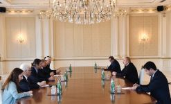 Президент Ильхам Алиев принял сопредседателей Минской группы ОБСЕ от Франции и США (ФОТО/ВИДЕО)