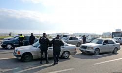 Первый день ужесточенного карантинного режима в Баку (ФОТО)