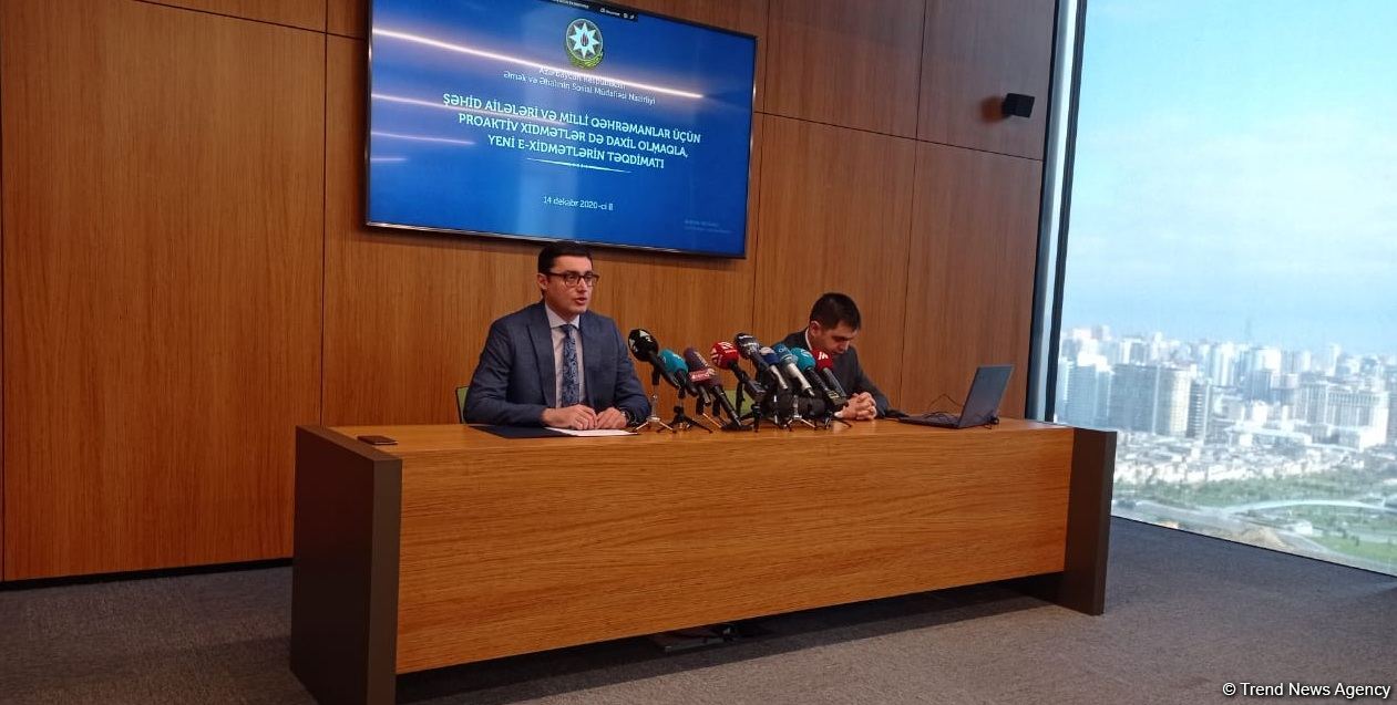 В Азербайджане до 1200 членам семей шехидов назначены  соцвыплаты - минтруда