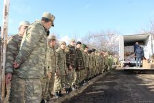 Фонд Гейдара Алиева и сеть супермаркетов Bravo доставили гостинцы солдатам в Агдаме (ФОТО)