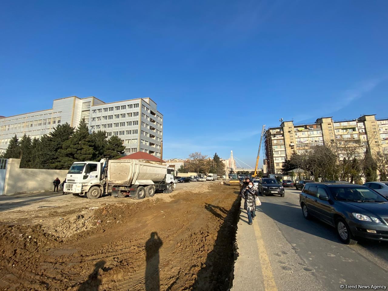В части Ясамальского района Баку идет снос объектов (ФОТО)