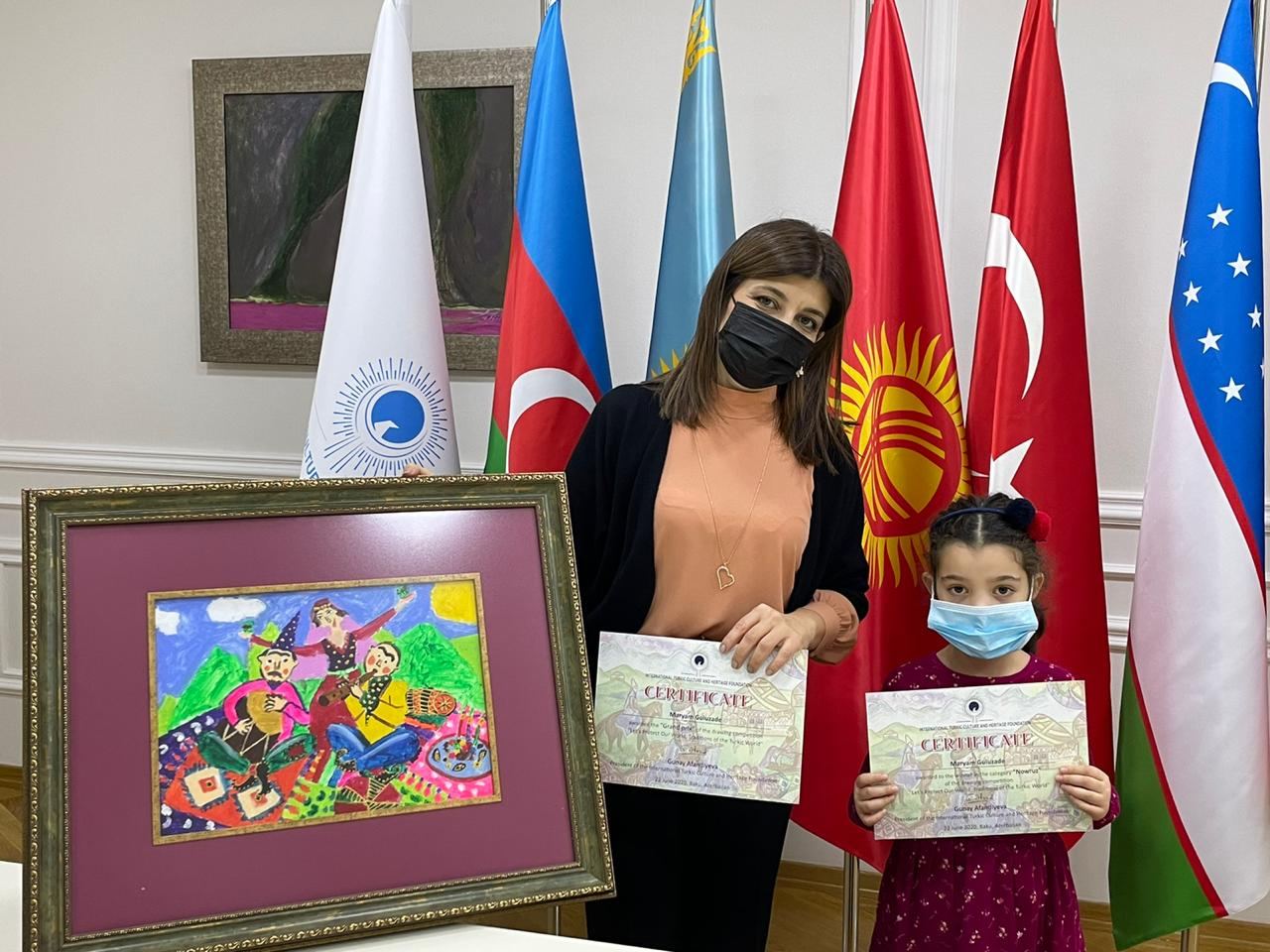 В Баку состоялась церемония награждения победителей международного конкурса "Защитим наш мир: традиции и обычаи Тюркского мира" (ФОТО)