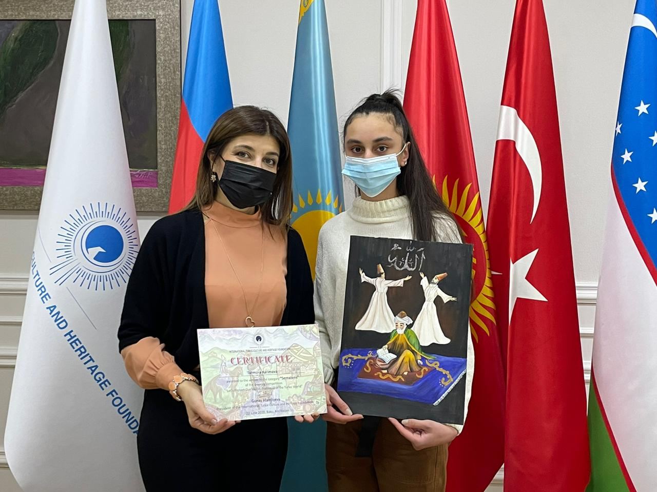 В Баку состоялась церемония награждения победителей международного конкурса "Защитим наш мир: традиции и обычаи Тюркского мира" (ФОТО)