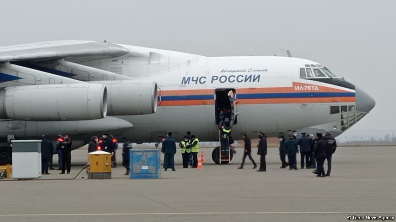 Российские саперы уже в Гяндже  - представитель МЧС РФ (ФОТО)