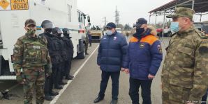 Азербайджанские и российские саперы приступили к подготовительным курсам по разминированию Агдама (ФОТО)