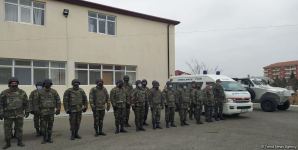 Азербайджанские и российские саперы приступили к подготовительным курсам по разминированию Агдама (ФОТО)