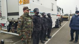 Азербайджанские и российские саперы приступили к подготовительным курсам по разминированию Агдама (ФОТО)