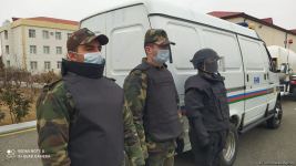 Азербайджанские и российские саперы приступили к подготовительным курсам по разминированию Агдама (ФОТО)