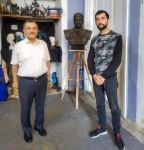 Молодые скульпторы увековечивают  историческую победу Азербайджана в бюстах, памятниках и барельефах (ВИДЕО,ФОТО)