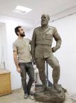 Молодые скульпторы увековечивают  историческую победу Азербайджана в бюстах, памятниках и барельефах (ВИДЕО,ФОТО)