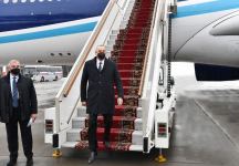 Президент Ильхам Алиев по приглашению Президента России Владимира Путина прибыл с рабочим визитом в Москву (ФОТО/ВИДЕО)