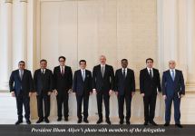 President Ilham Aliyev receives delegation led by ICESCO Director General (PHOTO)