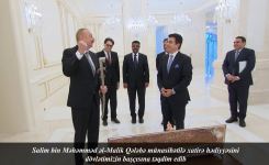 Президент Ильхам Алиев принял делегацию ИСЕСКО (ФОТО/ВИДЕО)