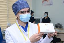 Azerbaijani medical workers undergoing vaccination from COVID-19 (PHOTOS)