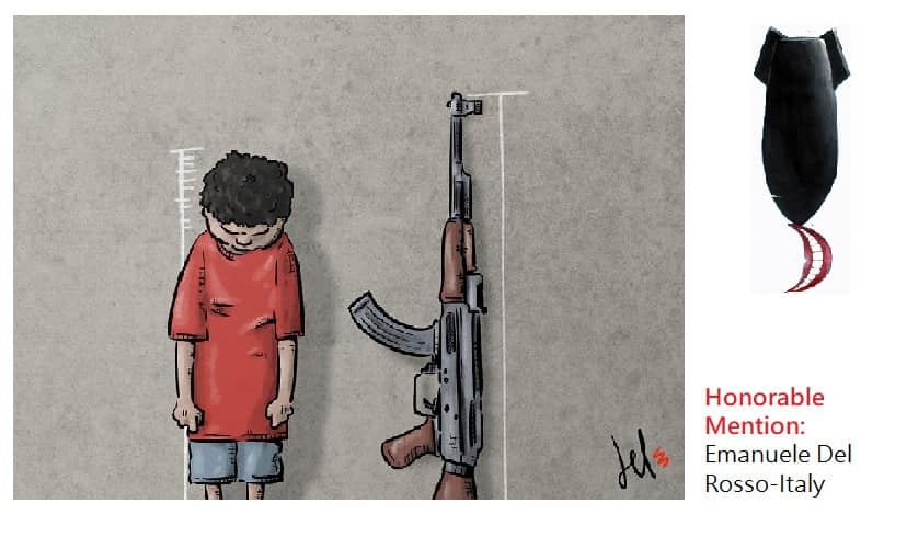 Определены победители международного конкурса "Müharibəyə yox, gülümsəyin". Представлено более тысячи работ! (ФОТО)