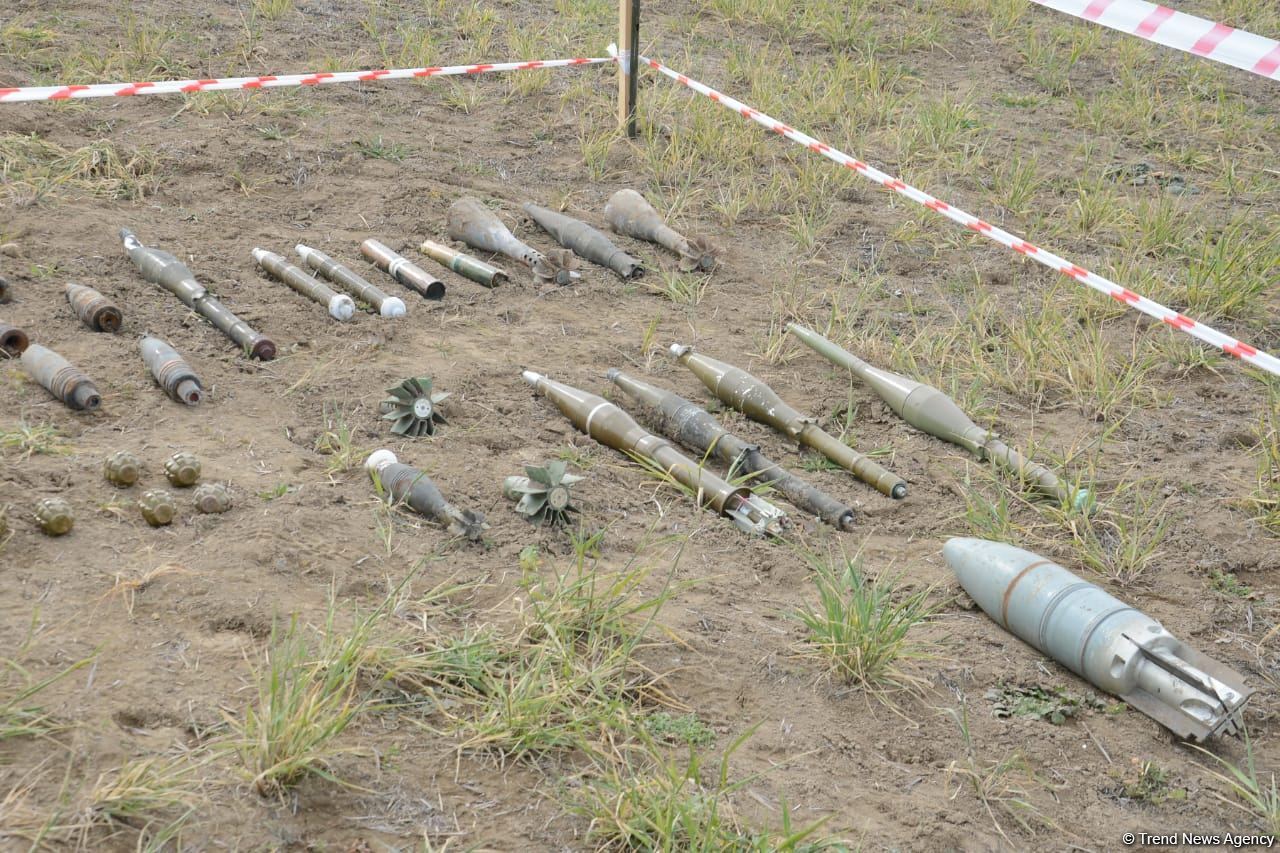Территория Физулинского района очищается от мин и неразорвавшихся боеприпасов (ФОТО/ВИДЕО)