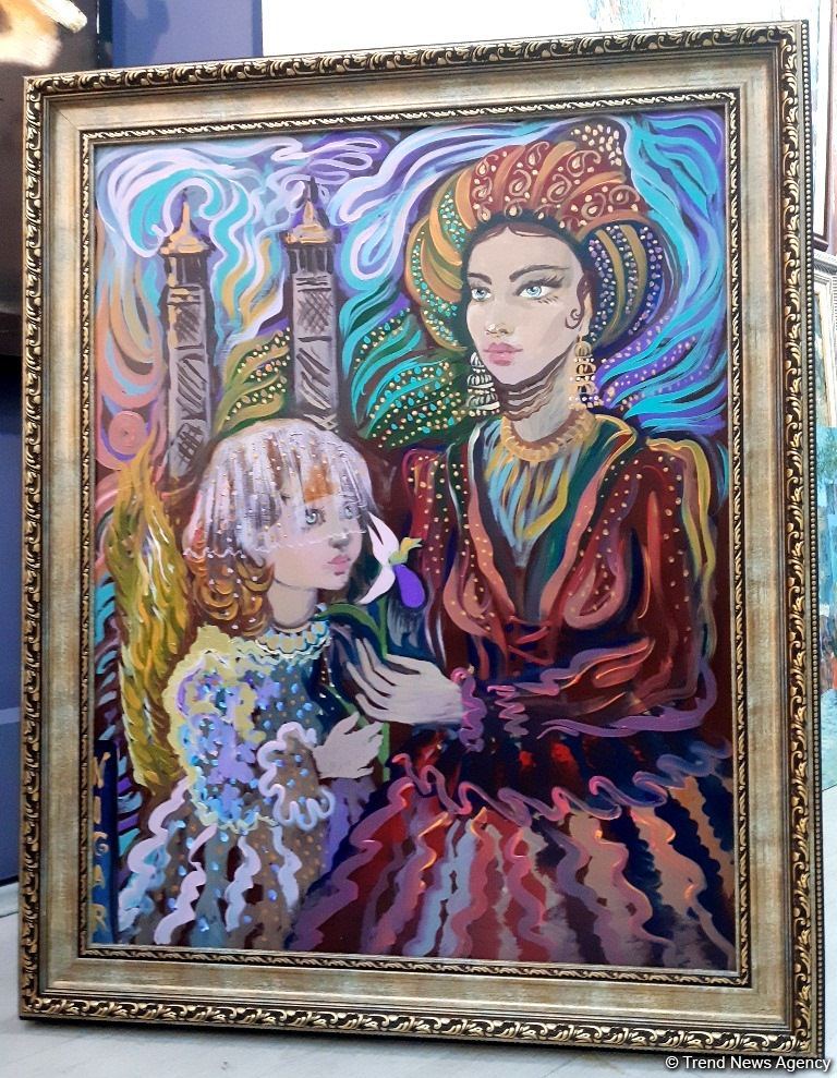 Шушинские красавицы глазами мастера из Парижа, или Карабахская Мадонна  (ФОТО)