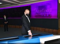 President Aliyev attends inauguration of Khirdalan substations in Absheron district (PHOTO)