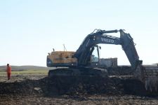 Видеокадры с территории под строительство Физулинского международного аэропорта (ФОТО/ВИДЕО)