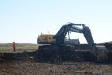Видеокадры с территории под строительство Физулинского международного аэропорта (ФОТО/ВИДЕО)