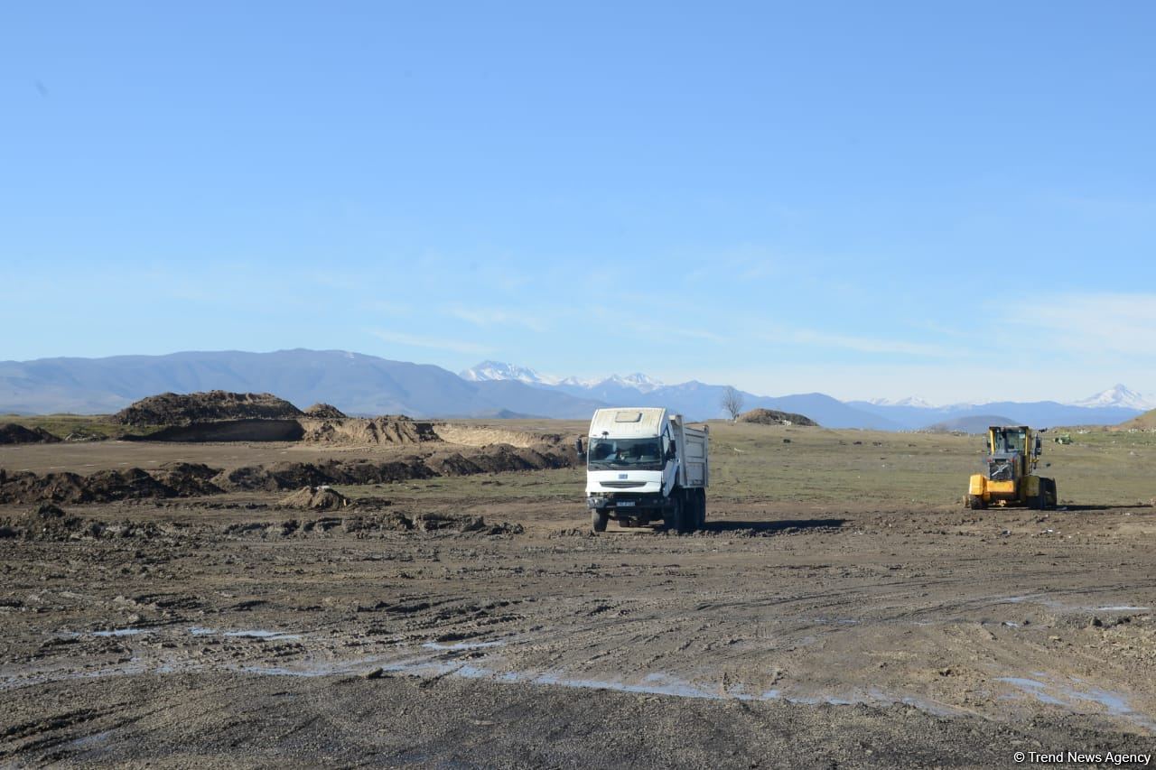 Video from territory of future Fuzuli International Airport in Azerbaijan (PHOTO/VIDEO)